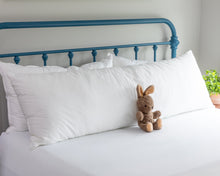 Load image into Gallery viewer, "Maybe I AM a Snuggler" Snoozer® Sleep Straight Body Pillow